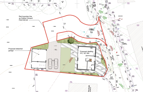 Plot with PP for sale in Troon photo